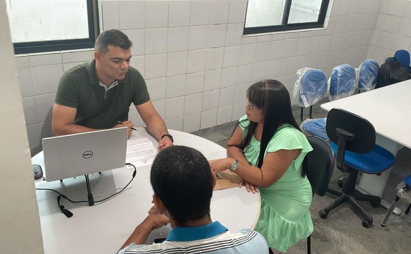 Base de Segurança Comunitária do Vergel do Lago realiza audiência de conciliação de divórcio