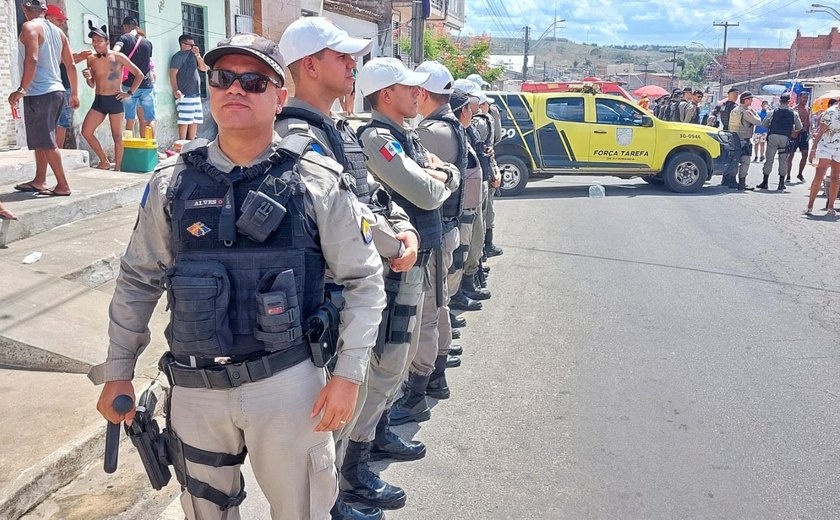 Carnaval: PM reforça segurança na Zona da Mata de Alagoas