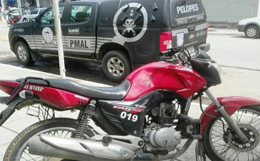 2º BPM recupera motocicleta roubada e detém foragido da Justiça neste domingo (16)