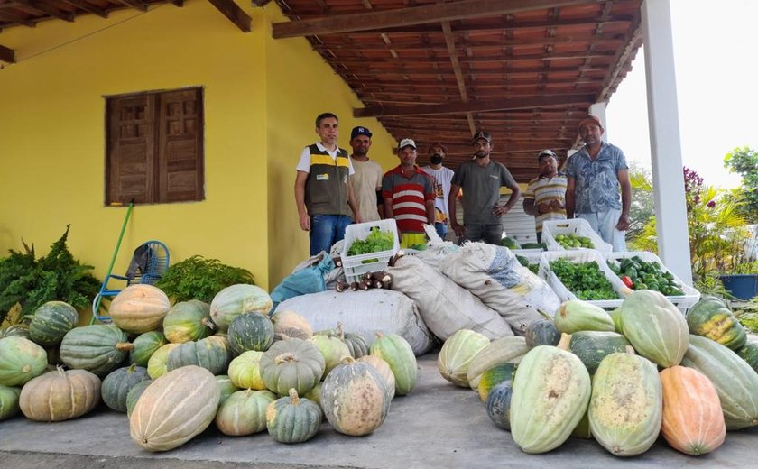 PAA executado pela Emater/AL entrega mais de 2,3 mil toneladas de alimentos em 2023