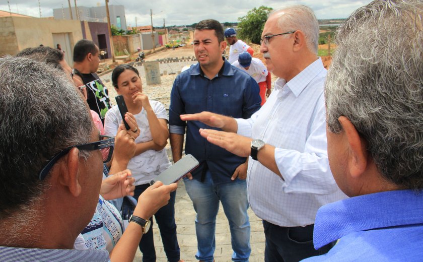 Durante visita técnica Rogério Teófilo anuncia investimentos para Arapiraca
