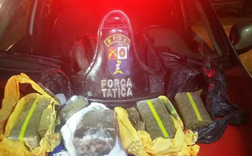 Policia Militar prende três pessoas por Tráfico de Drogas em Maceió