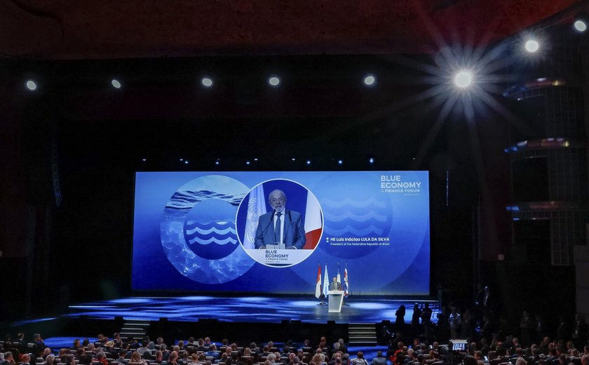 Países em desenvolvimento são os que mais dependem da economia azul, diz Lula em fórum sobre oceanos