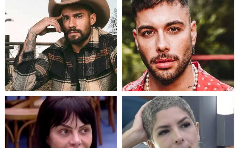 ‘A Fazenda 13’: Arcrebiano, Gui Araújo, Valentina e Lary Bottino estão na roça
