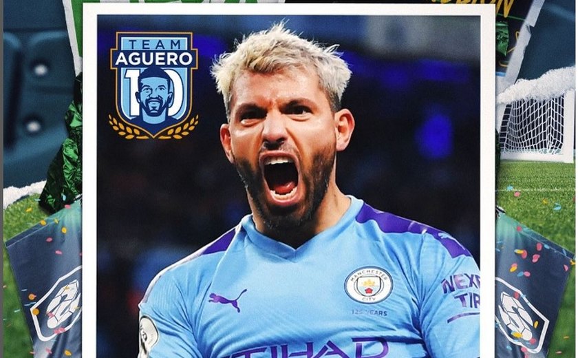 Agüero faz 'pausa' em aposentadoria e vai jogar torneio nos EUA