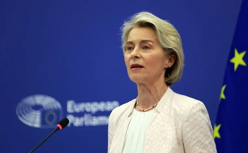 Ursula von der Leyen é reeleita presidente da Comissão Europeia
