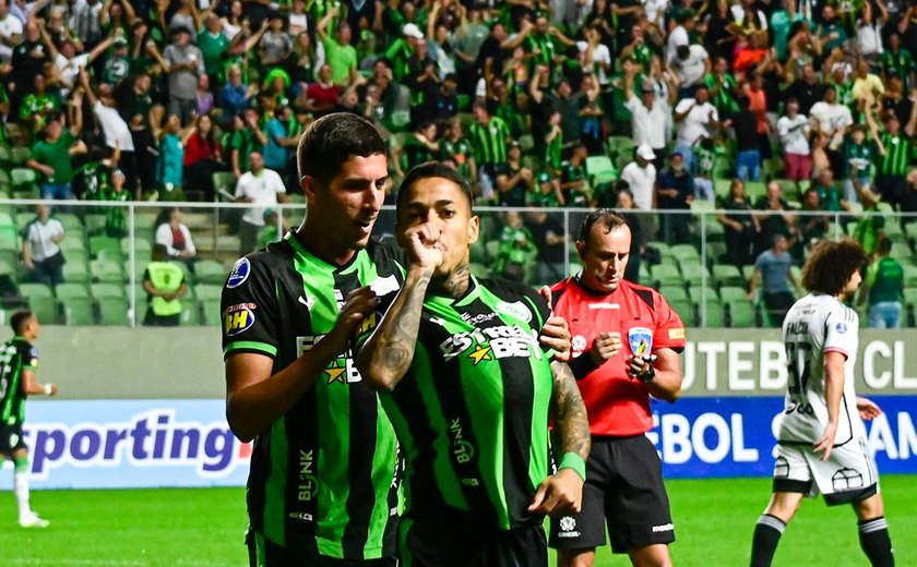 América-MG goleia Colo Colo e irá enfrentar o Red Bull Bragantino nas oitavas da Sul-Americana