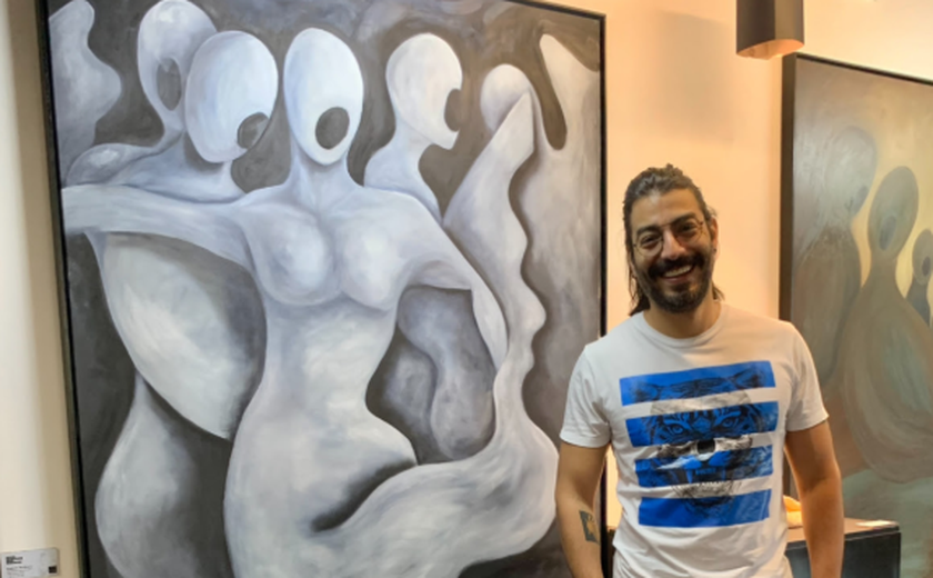 Espanto, silêncio e resistência: fred oliver estreia com exposição no Espaço UM55