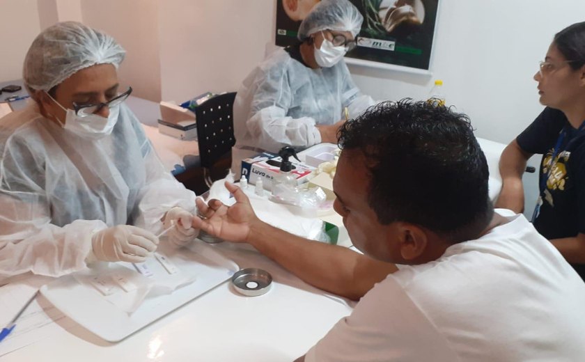 Saúde realiza ação de testagem rápida no Maceió Shopping neste sábado (27)