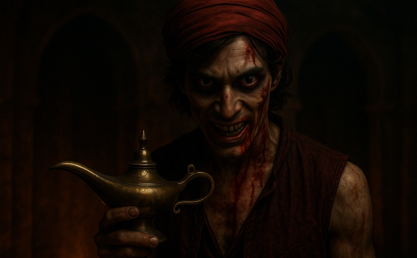 'Aladdin' vai virar filme de terror