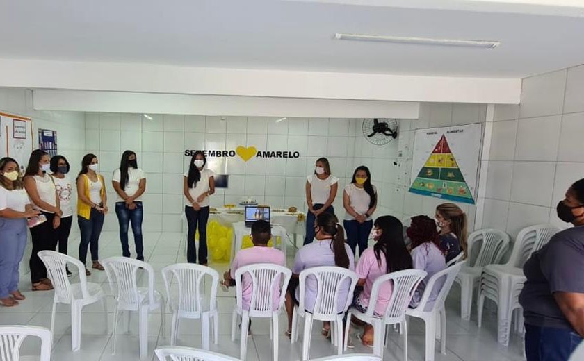 Unidade de Internação Feminina promove campanha Setembro Amarelo