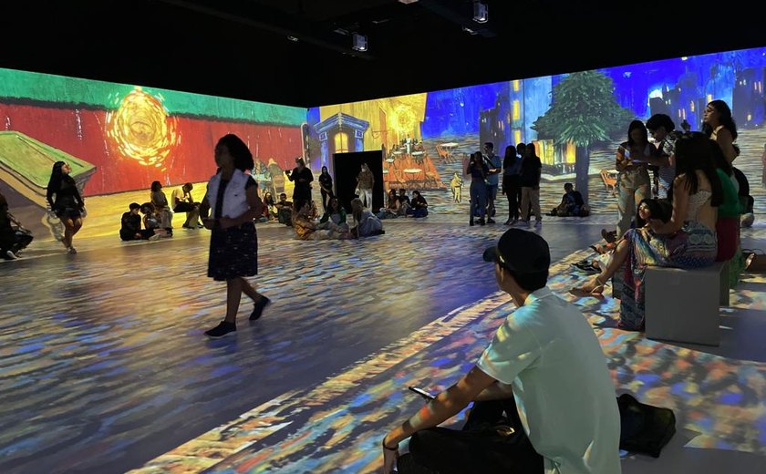 Exposição “Van Gogh Live 8K” prepara programação especial para o Dia das Crianças
