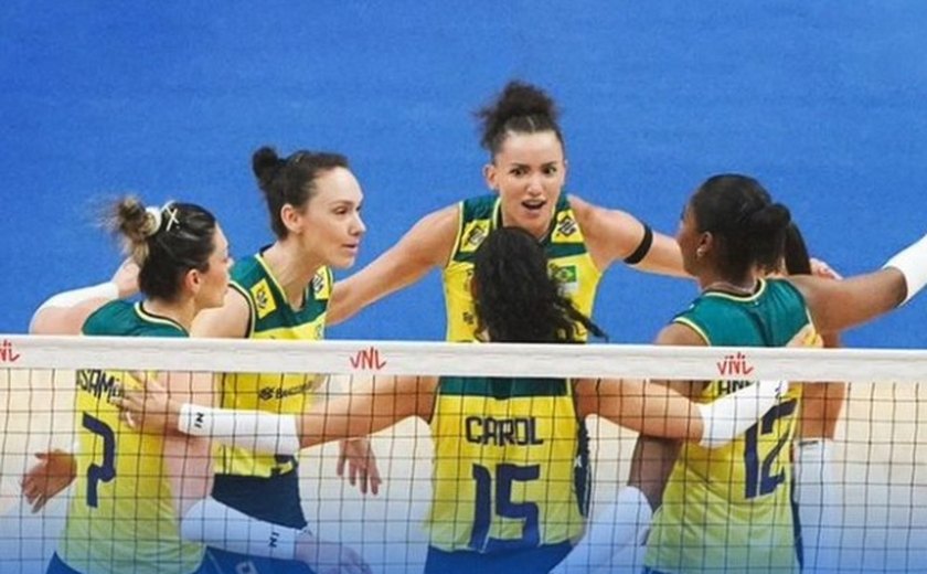 Brasil faz dever de casa na Liga das Nações e mira Paris