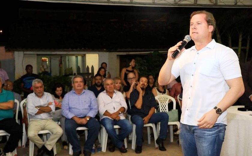 Marx Beltrão anuncia pavimentação de trecho da AL-105 que liga Coruripe a Teotônio Vilela