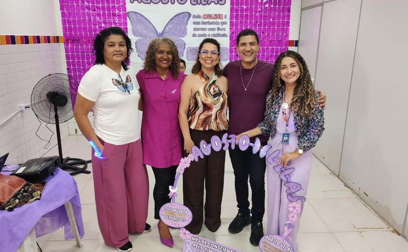 Servidoras da Semdes são beneficiadas com atividades de autocuidado no Agosto Lilás