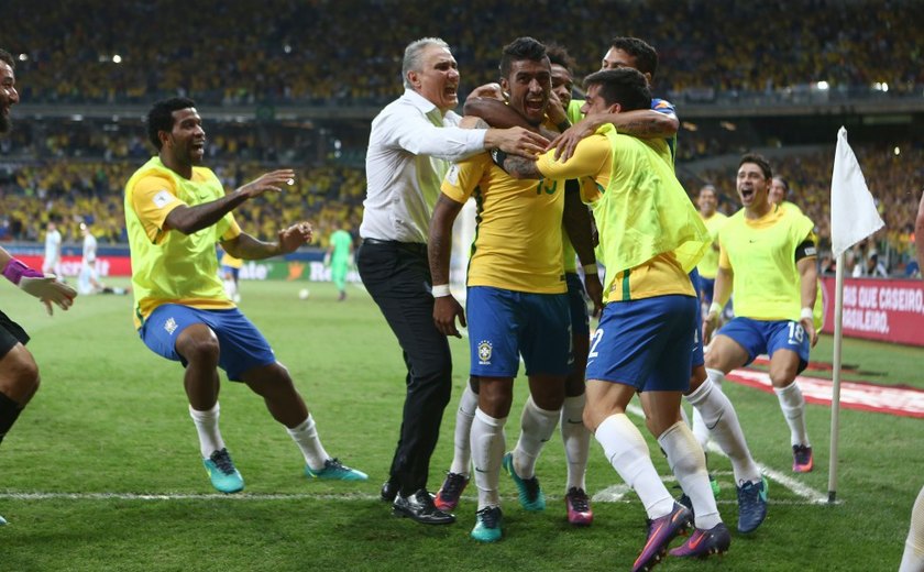 Impecável, Brasil vence clássico contra Argentina: 3 a 0