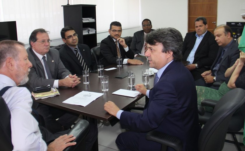 Nova diretoria da Almagis visita a Corregedoria-Geral da Justiça
