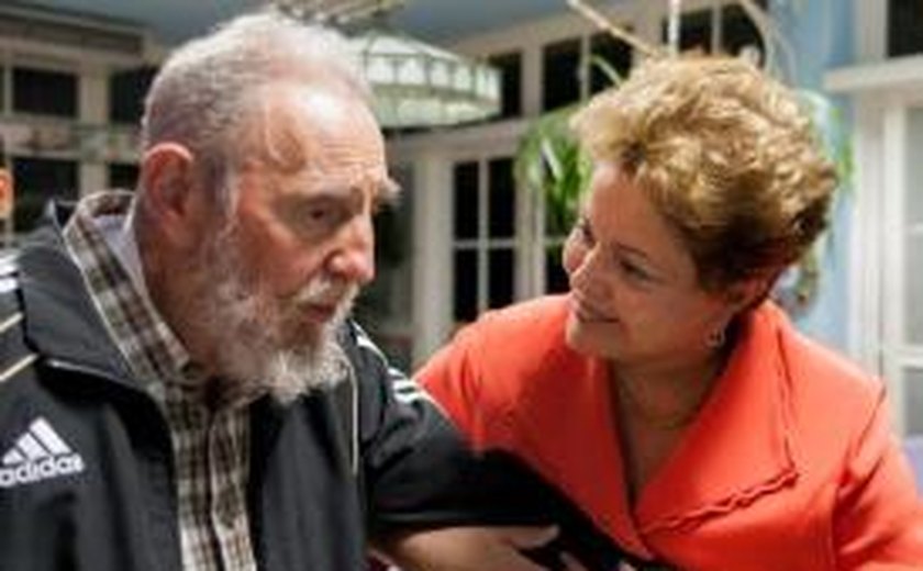 Dilma teve reunião com Fidel Castro