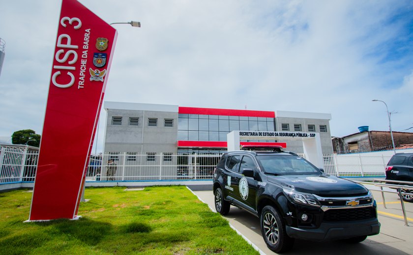 Governador inaugura Centro Integrado de Segurança em Maceió com investimentos de R$ 16 milhões
