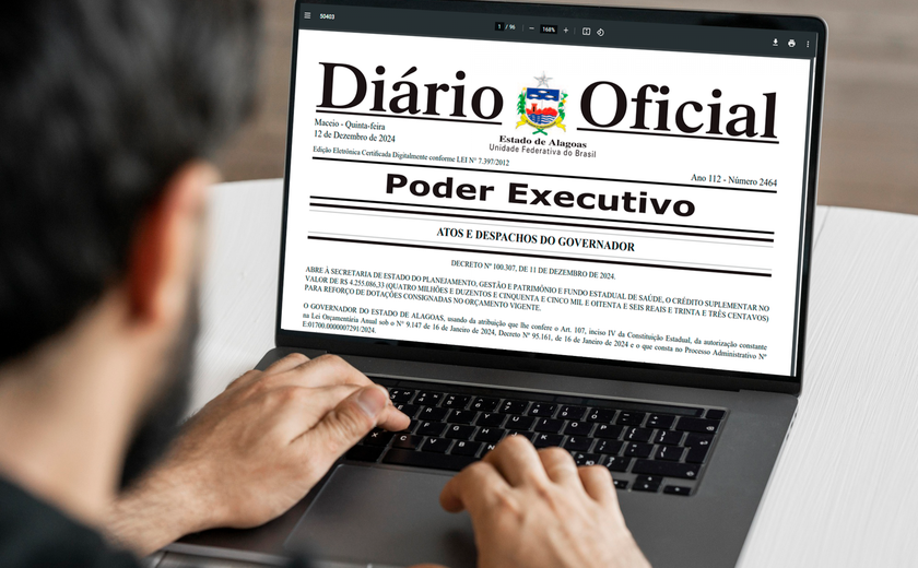 Decreto de feriados e pontos facultativos para 2025 é publicado no Diário Oficial de Alagoas