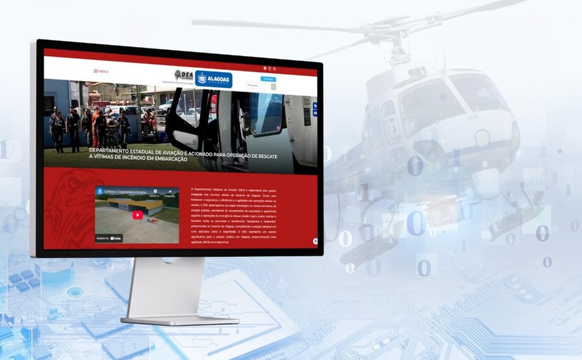 ITEC entrega site oficial do Departamento Estadual de Aviação e reforça modernização dos serviços públicos