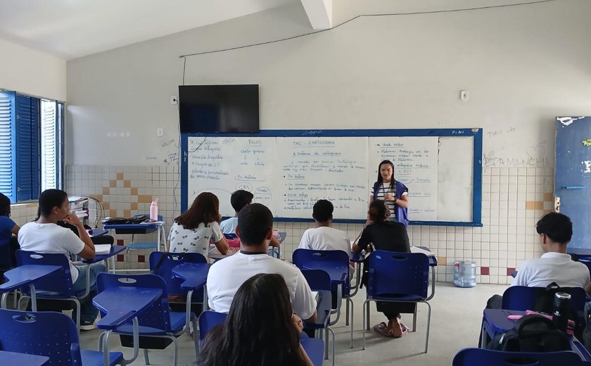 Seprev retoma ações de prevenção à violência nas escolas de Alagoas