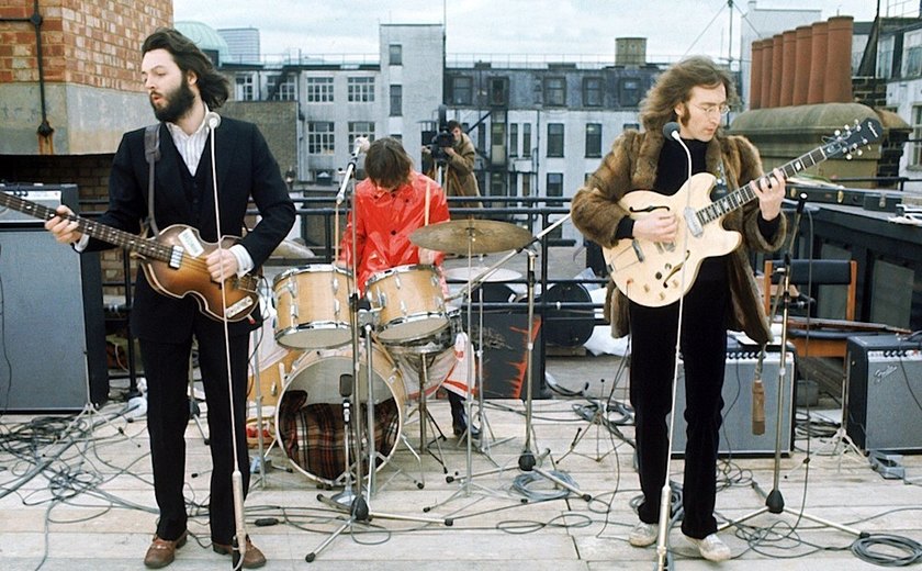Há 50 anos: Beatles no telhado