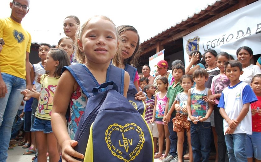 Campanha em prol da educação beneficiará crianças em Batalha e Maceió
