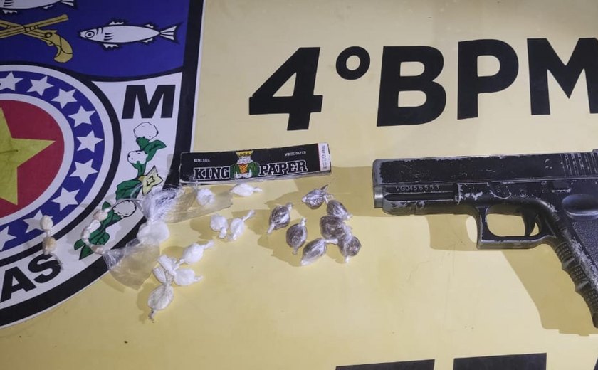 Relatório da PM registra 22 armas de fogo e quase 20 quilos de drogas apreendidas durante semana em Alagoas