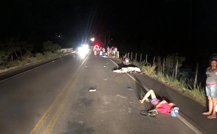 Mais da metade dos acidentes de trânsito em Alagoas envolvem motocicletas, aponta Atlas da Violência