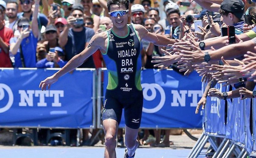 Brasil é bicampeão no revezamento misto do triatlo no Pan de Santiago