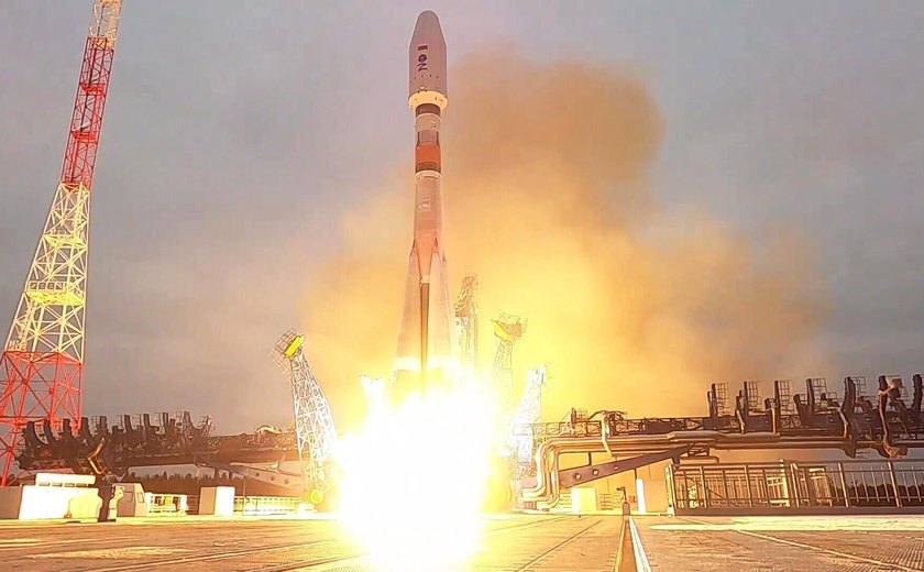 Salvação à prova de sanções russas: Soyuz lança foguete vital para Estação Espacial Internacional
