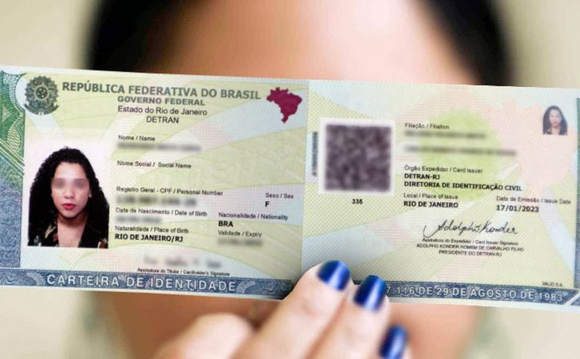 Detran.RJ passa a emitir Carteira de Identidade Nacional para cidadãos de todas as idades