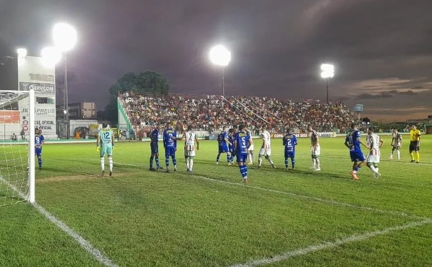 CSE decepciona, perde nos pênaltis para o Cruzeiro e está fora da Copa AL