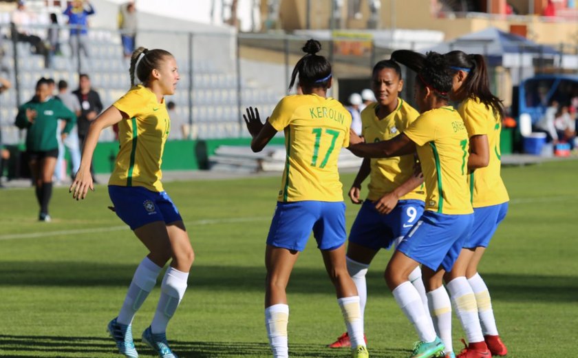 Seleção feminina sub-20 empata no fim com Inglaterra, mas se complica no Mundial
