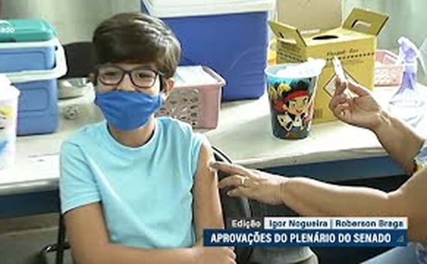 Vacinação nas escolas é aprovada pelo Senado