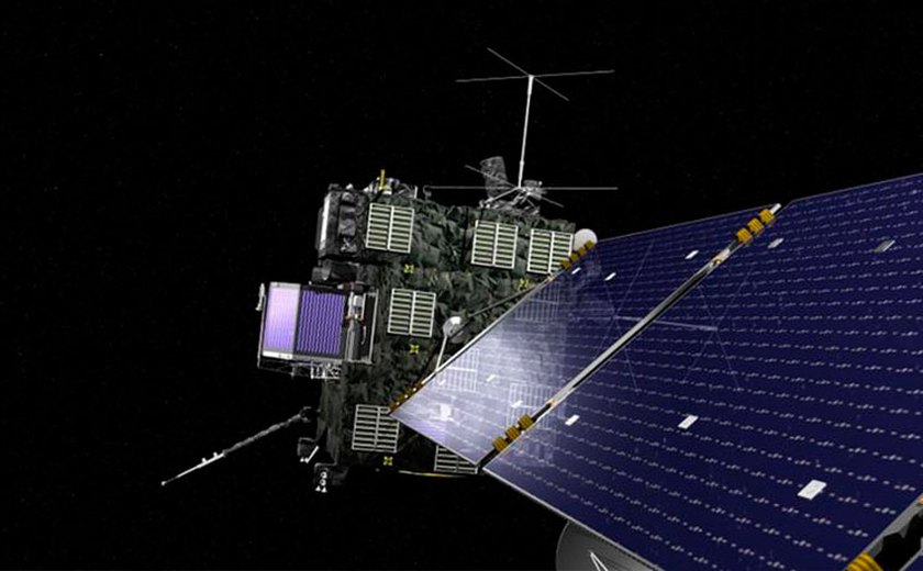 Cometa Tchouri e sonda Rosetta atingem ponto mais próximo do sol