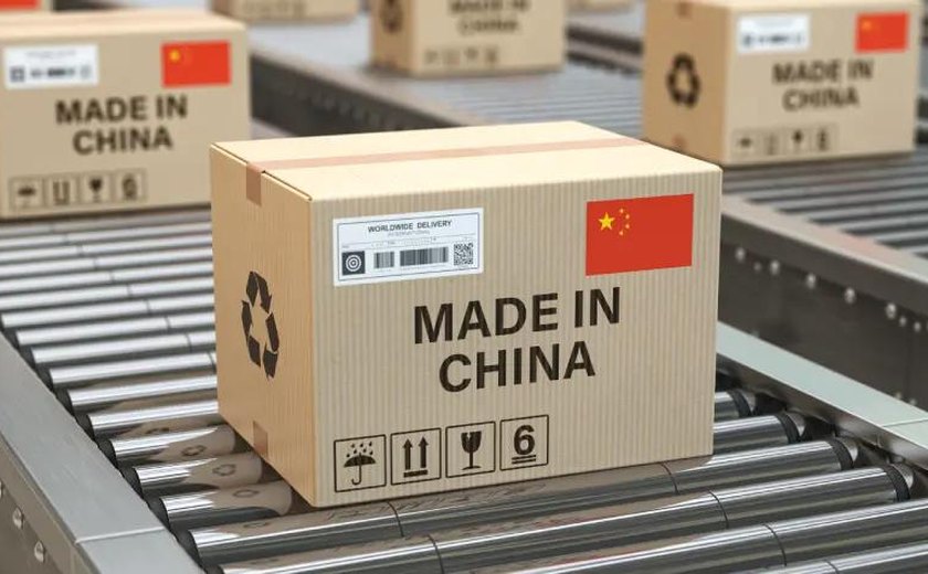Importações da China avançam 0,5% na comparação anual de agosto