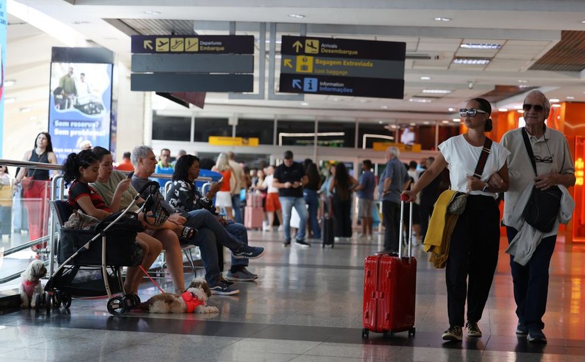 Setor aéreo bate recorde com 11,6 milhões de passageiros em julho