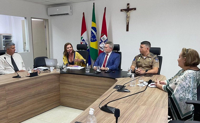 Segurança Pública e MPAL iniciam nova etapa de projeto voltado à aquisição de equipamentos para bases comunitárias