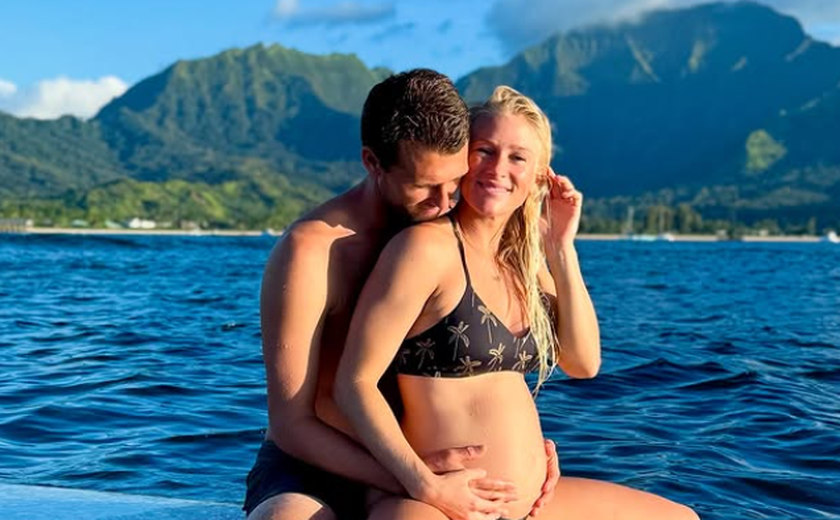 Tatiana Weston-Webb anuncia gravidez de 17 semanas de uma menina: 'Ser mãe sempre foi um sonho'