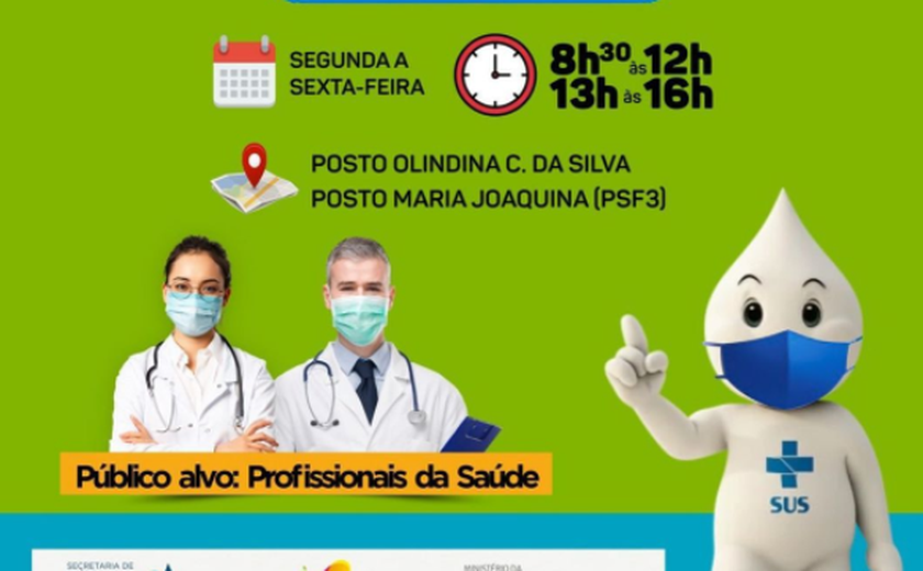 Secretaria de Saúde de Novo Lino inicia vacinação contra sarampo e Influenza