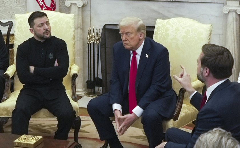 Zelensky perde 'em todos os cenários possíveis' e prejudica Ucrânia após bate-boca com Trump