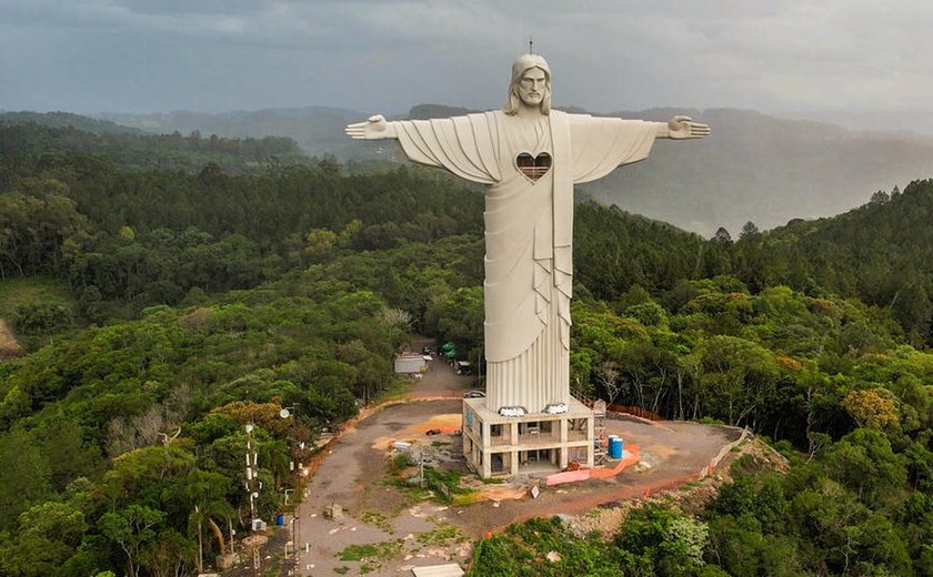 Termina obra de Cristo maior do que o do Rio