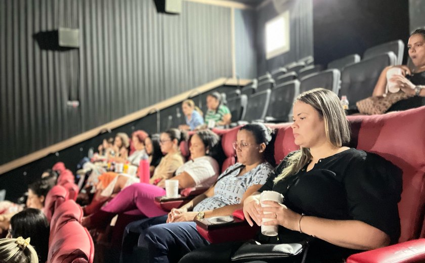 Unidade de Saúde do São Jorge promove dia de cinema para usuárias e servidoras