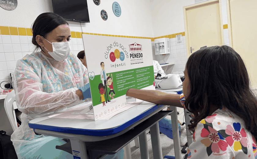Clube da Saúde Infantil: Projeto inédito no Brasil atende crianças matriculadas em escolas da Prefeitura de Penedo