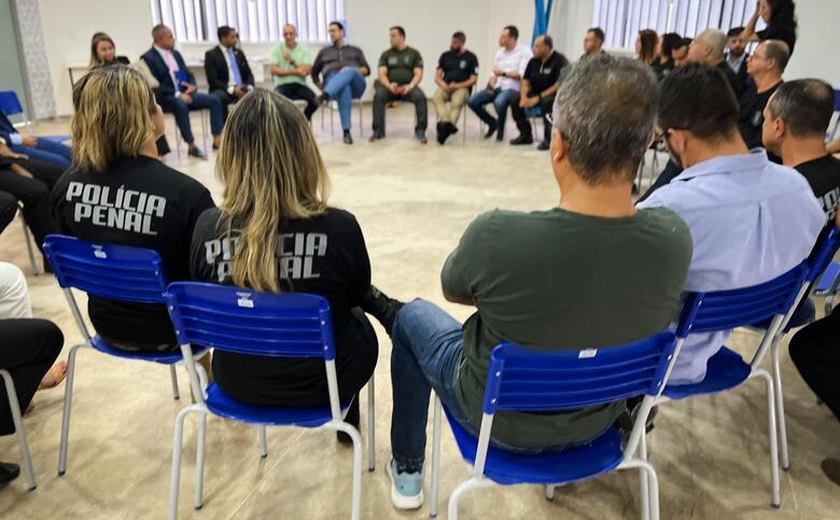Polícia Penal e Comissão da OAB reafirmam parceria no tocante ao atendimento nos presídios