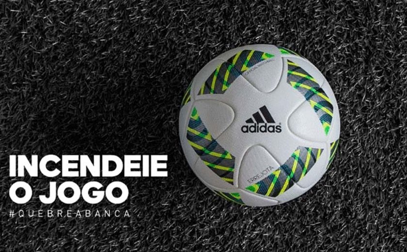 Adidas lança bola da Rio-2016, batizada de &#8216;Errejota&#8217;