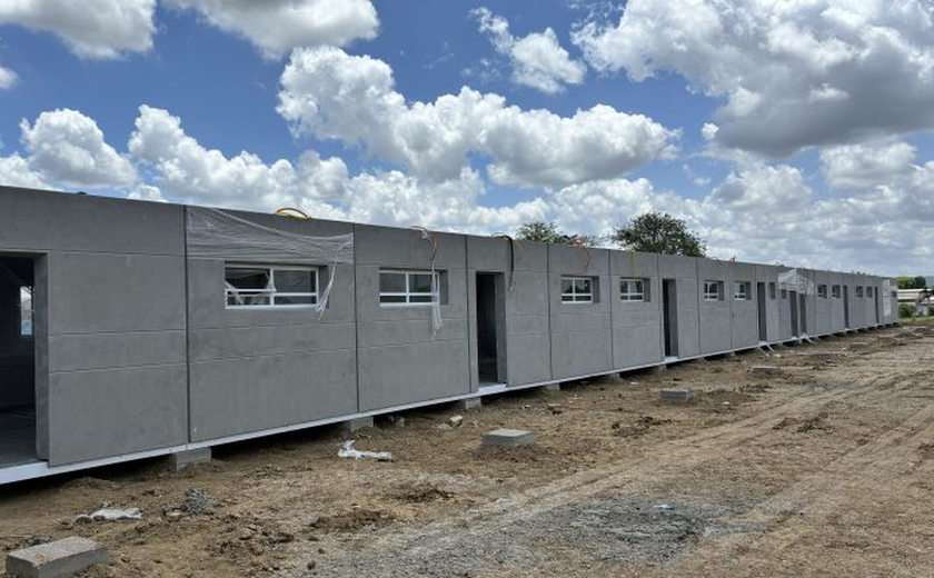 Obras do Campus III da Uneal em Palmeira serão entregues no segundo semestre