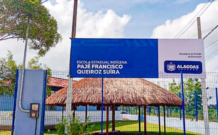 Governo de Alagoas entrega escola indígena nesta quinta-feira
